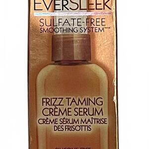 L'oreal eversleek frizz taming creme serum 1.9 oz NIB